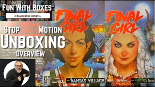 North Pole Nightmare | Unboxing | A Final Girl Special Feature Box | Van Ryder Games