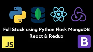 Full Stack App with Python Flask MongoDB React Redux | CRUD App with Python Backend & React Frontend