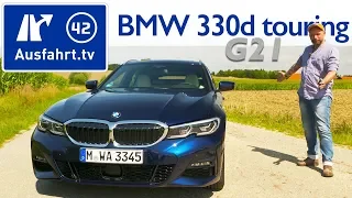 2019 BMW 330d xDrive Touring M Sport (G21) - Kaufberatung, Test deutsch, Review, Fahrbericht