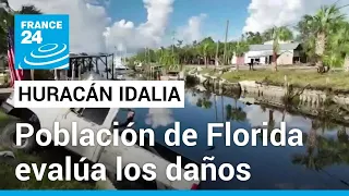 Florida evalúa los daños provocados por el huracán Idalia