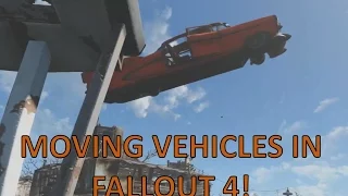 How to Move a Car/Cars in Fallout 4 without Hacks or Mods!