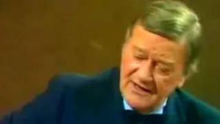 John Wayne On Parkinson 1974