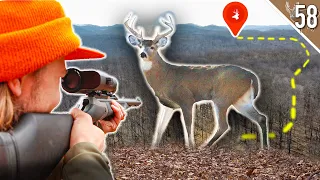 BIG WOODS Muzzleloader Hunting! - Ohio Public Land DEER DRIVES!