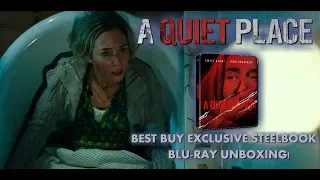 A QUIET PLACE (BEST BUY EXCLUSIVE STEELBOOK) - BLURAY UNBOXING!