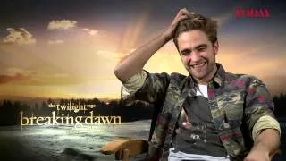 Robert Pattinson speaks to TODAY about The Twilight Saga: Breaking Dawn - Part 2