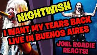 Nightwish - I Want My Tears Back - Live In Buenos Aires 2018 - Roadie Reacts