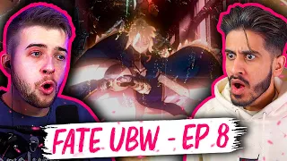 Fate/Stay Night Unlimited Blade Works! Episode 8 REACTION | Group Reaction