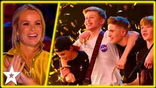 Young Band ROCK The Stage to Win The GOLDEN BUZZER on Britain's Got Talent!