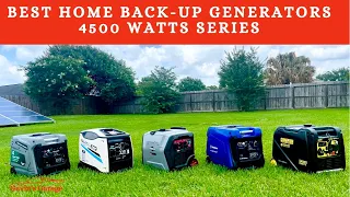 BEST Inverter Generator For Home Backup and Power Outages 4500 Watts Quiet Series (Generator Review)