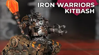 Kitbashing Iron Warriors Chaos Spawn