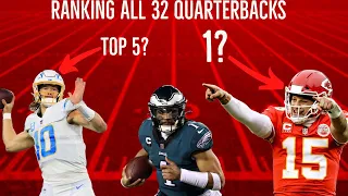 Ranking All 32 Starting Quarterbacks in the NFL (2023 edition)