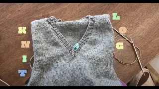 kniting vlog: knitting vest no. 2, july 4th fireworks, carlsbad beach weekend, last summer break