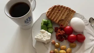 Turkish breakfast Mukbang