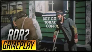 Crippled Civil War Veteran Confronts Arthur Morgan | Red Dead Redemption 2 Highlights