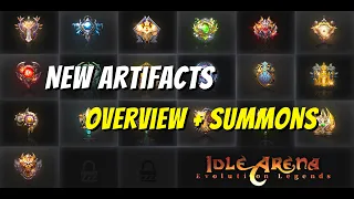 New Artifacts + Summons [Idle Arena Evolution Legends]