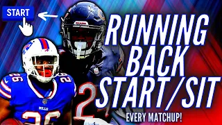 MUST Start or Sit RB (Every Matchup) - Week 5 Fantasy Football