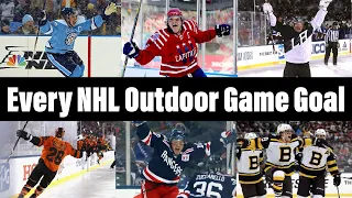 Every NHL Outdoor Game Goal