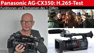 Panasonic AG-CX 350: Testszenen und Funktionen des 1-Zoll-Camcorders