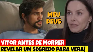 Antes de morrer Vitor revela um segredo para Vera