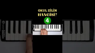 SENİN OKUL ZİLİN HANGİSİ?