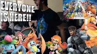 "EVERYONE IS HERE!" - Super Smash Bros Ultimate Video Reaction