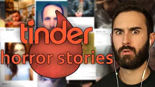 2 Disturbing REAL Tinder Horror Stories | REACTION