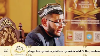 Yo'ldoshbek qori A'rof surasi.