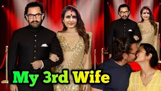 OMG: Aamir Khan shared first picture with 3rd wife Fatima Sana Shaikh after Wedding ! Aamir Khan