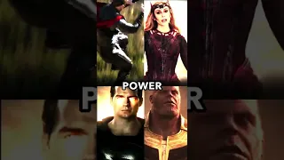 thor vs superman vs thanos vs wanda