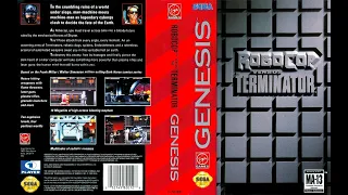 RoboCop versus The Terminator [SEGA Genesis/ Mega Drive] ПРОХОЖДЕНИЕ СТРИМ 1991 RUS"