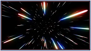 Flying through Stars Warp Speed Space Universe Spaceship  | 8 Hours Screensaver