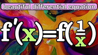 a beautiful differential equation