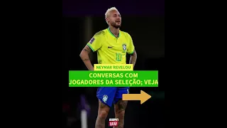 😔😔 NEYMAR REVELOU MENSAGENS APÓS ELIMINAÇÃO DA COPA #Shorts