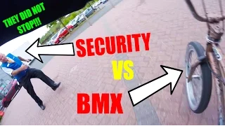 INSANE SECURITY CHASE ON BMX BIKE! *ESCAPE*