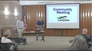 FLOCK Community Info Meeting Oct 20 2022 | Lafayette Police Dept.