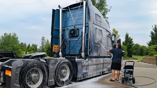 Дальнобой США.. Попал в шторм.. Магазин турецких запчастей.. Ночной выезд на техничке..