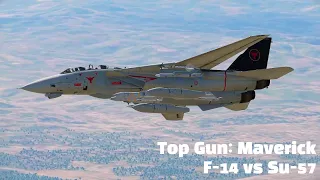 DCS World: Top Gun 2 | F-14 vs Su-57