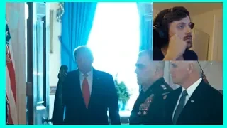 Forsen Reacts to President Trump Delivering Remarks on Iran Missile Attack with Twitch Chat