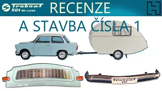 RECENZE: 1:8 Trabant 601 de Luxe + Stavba čísla 1 Big Scale Model od Hachette