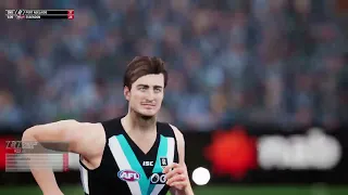 AFL Port Adelaide VS Essendon highlights R11 2022 AFL evolution 2