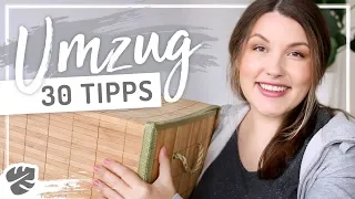 30 Tipps für deinen UMZUG #nurwasichbrauche