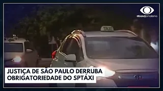 Justiça de São Paulo derruba obrigatoriedade do SPTáxi