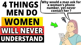 4 Things Men Do That Women Will Never Understand