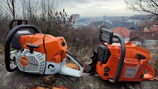 Stihl MS 881 & Husqvarna 3120xp (racing edition)