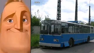 Петрозаводский троллейбус До и После: