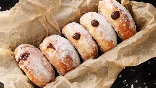 БЕЗ ФРИТЮРА! ШИКАРНЫЕ ПОНЧИКИ в ДУХОВКЕ! 🍩Baked donuts recipe