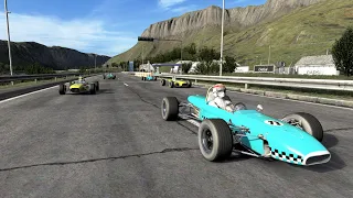 AC - 20 Min Online Race in F1C Tecno F3's (1966) at Bannochbrae