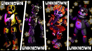 ALL TYPES OF SCRAPPED ANIMATRONICS Fanmade Timeline V1