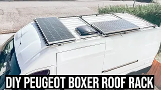 DIY PEUGEOT BOXER ROOF RACK (PERFECT FOR DUCATOS, RELAYS & PROMASTER)