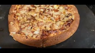 Pizza Hut BBQ rewarm plz like share & Subscribe